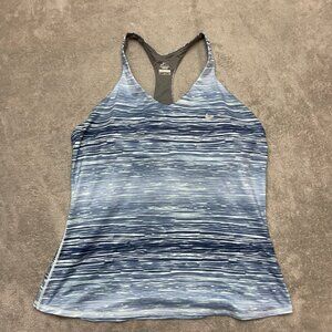 Nike Dri Fit Advantage Printed Racerback Tank Blue 596659-417 Women’s XL